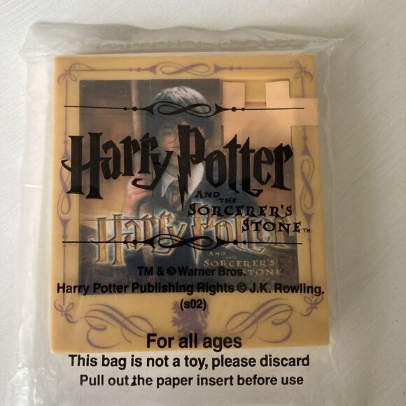 Vintage Harry Potter And The Sorcerer’s Stone Slide Puzzle SEALED RARE! - Picture 7 of 7
